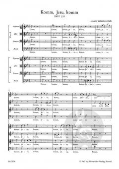 Komm, Jesu, komm von Johann Sebastian Bach (Download) 