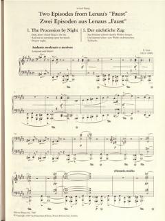 Zwei Episoden aus Lenaus 'Faust' von Franz Liszt 