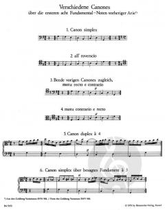 Vierzehn Kanons von Johann Sebastian Bach (Download) 