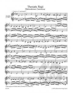 Musikalisches Opfer BWV 1079 Heft 3 (J.S. Bach) 