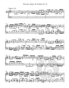 Das Wohltemperierte Klavier Teil 1 BWV 846-869 von Johann Sebastian Bach im Alle Noten Shop kaufen