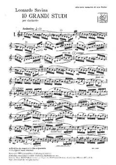10 Grandi Studi von L. Savina 