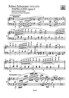 Papillons op. 2 von Robert Schumann 
