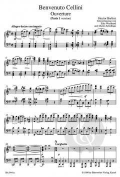 Benvenuto Cellini Holoman 76 (Hector Berlioz) 