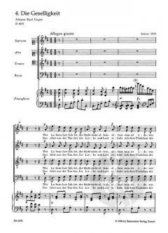 Mehrstimmige Gesänge für gemischte Stimmen und Klavier (Franz Schubert) 