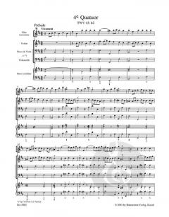 Pariser Quartette Band 2 (Georg Philipp Telemann) 