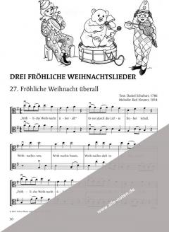 Das fröhliche Weihnachtsliederheft von Renate Bruce-Weber 