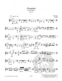 Cleopatra op. 34 von Fazil Say 