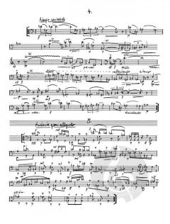 Sechs Stücke für Kontrabass solo op. 68 von Giselher Klebe (Download) 