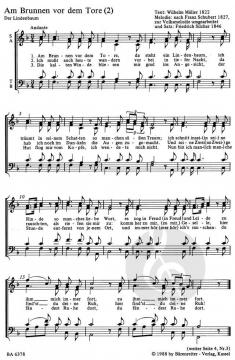 Vierstimmige Volkslieder von Friedrich Silcher (Download) 