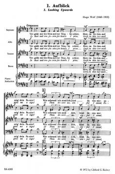 6 geistliche Lieder von Hugo Wolf (Download) 
