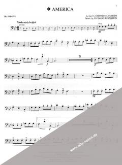 West Side Story Instrumental Play-Along von Leonard Bernstein 