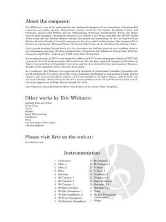 The Seal Lullaby (Eric Whitacre) 