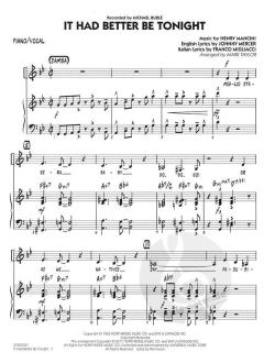 It Had Better Be Tonight von Henry Mancini (Download) 