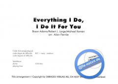 Everything I Do, I Do It For You (Bryan Adams) 