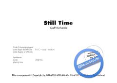 Still Time (Goff Richards) 