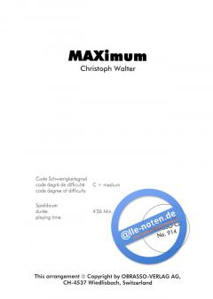 MAXimum von Christoph Walter 