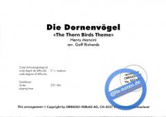 Die Dornenvögel The Thornbirds Theme (Henry Mancini) 