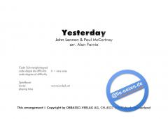 Yesterday (John Lennon) 