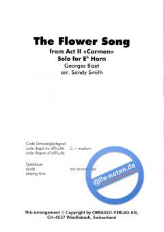 The Flower Song (Georges Bizet) 