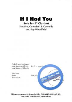 If I Had You (Reg Connelly) 