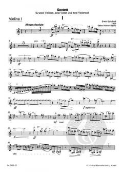 Sextett von Erwin Schulhoff (Download) 
