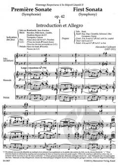 Ausgewählte Orgelwerke Band 1 von Alexandre Guilmant im Alle Noten Shop kaufen