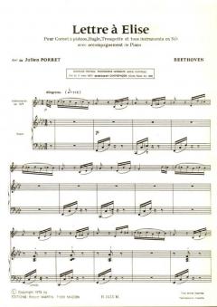 Lettre à Elise, sib von Ludwig van Beethoven 