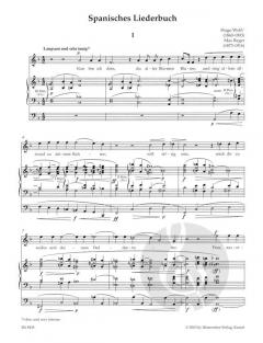 Lieder für Singstimme und Orgel von Hugo Wolf 