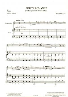 Petite romance, alto von Pascal Proust 