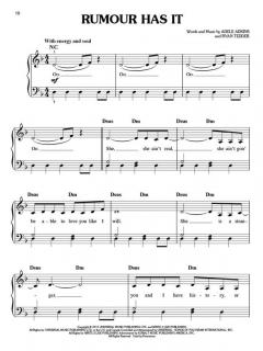 Adele: 21 (Easy Piano) 