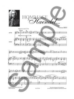 Hommage d'un Jeune Flutiste a Quelques Grands Musiciens von Henri Bert 
