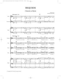 Requiem (SATB/Chamber Group) von Gabriel Fauré 