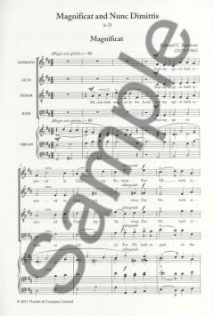 Magnificat & Nunc Dimittis von Edward C. Bairstow 
