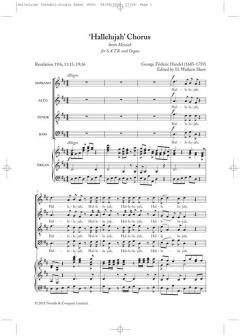 Hallelujah' Chorus von Georg Friedrich Händel 