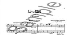 Abenlied von Robert Schumann von Johan Svendsen 