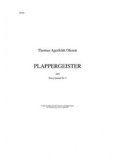 Plappergeister von Thomas Agerfeldt Olesen 