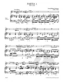 Die kleine Kammermusik von Georg Philipp Telemann (Download) 