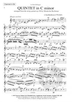Quintet In C Minor Op. 104 (Ludwig van Beethoven) 