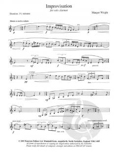 Improvisation von Margot Wright 