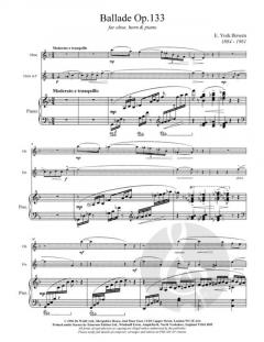 Ballade von York Bowen 