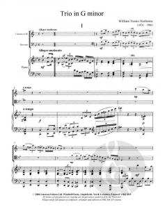 Trio In G Minor (New Complete Edition) (William Hurlstone) 