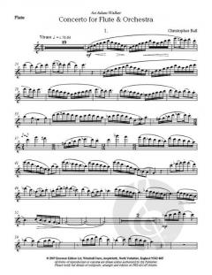 Flute Concerto von Christopher Ball 
