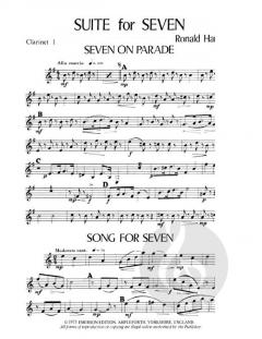 Suite For Seven (Ronald Hammer) 