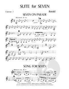 Suite For Seven (Ronald Hammer) 