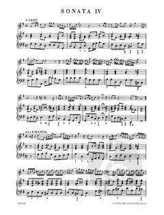 6 Sonaten Heft 2 von Willem de Fesch für Violine und Basso continuo im Alle Noten Shop kaufen