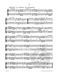 6 galante Duos op.5 (Esprit-Philippe Chedeville) 