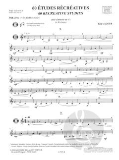 60 Etudes Recreatives 1 von Guy Lacour 