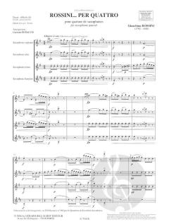Rossini... per quattro 