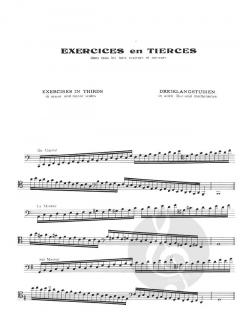 Tablature, Trilles, Gammes Diatoniques et Chromatiques (Maurice Allard) 